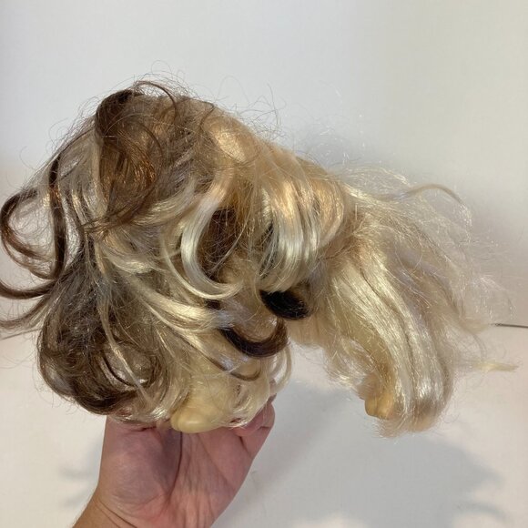 Vintage Sweetie Pups Hasbro 1989 Dog Figure Brown Face Cream Body Long Hair - Picture 5 of 9